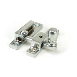 From the Anvil Satin Chrome Mushroom Quadrant Fastener - Narrow | 46015