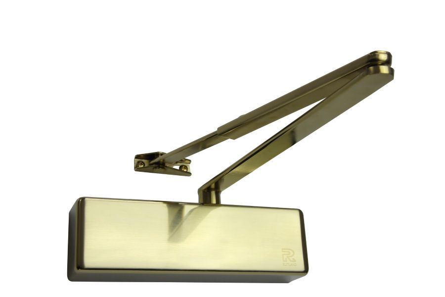 Rutland Satin Brass Contract Overhead Door Closer TS.3204 SB