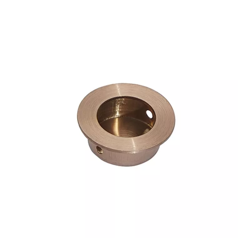 Copper 30mm Round Flush Pull Handle X88100CU Ironmongery Experts