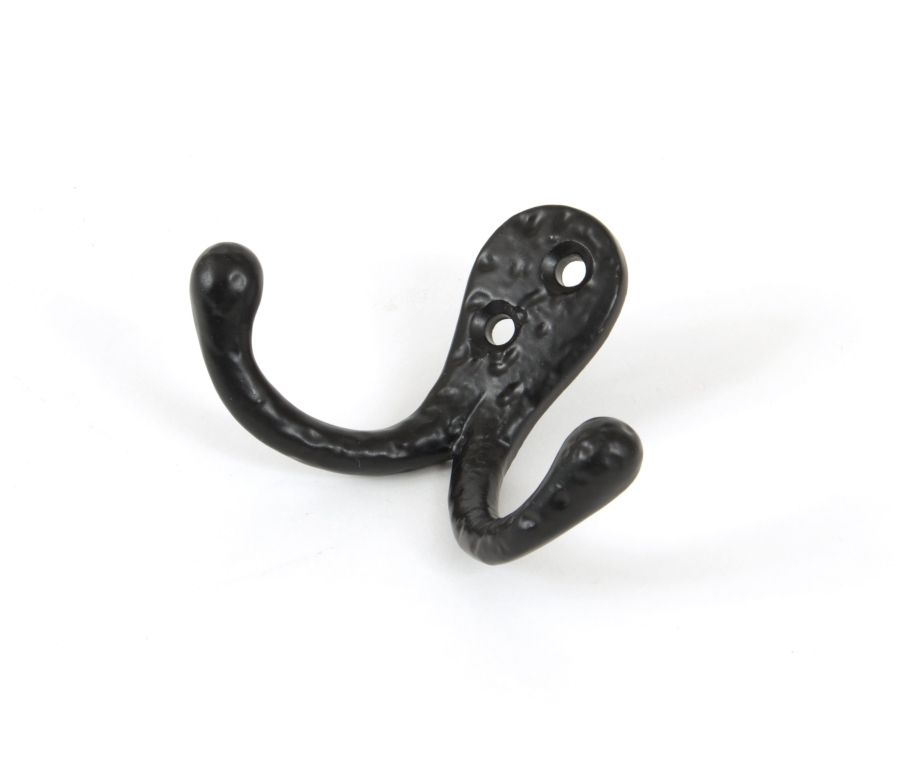 From the Anvil Black Celtic Double Robe Hook | 83843