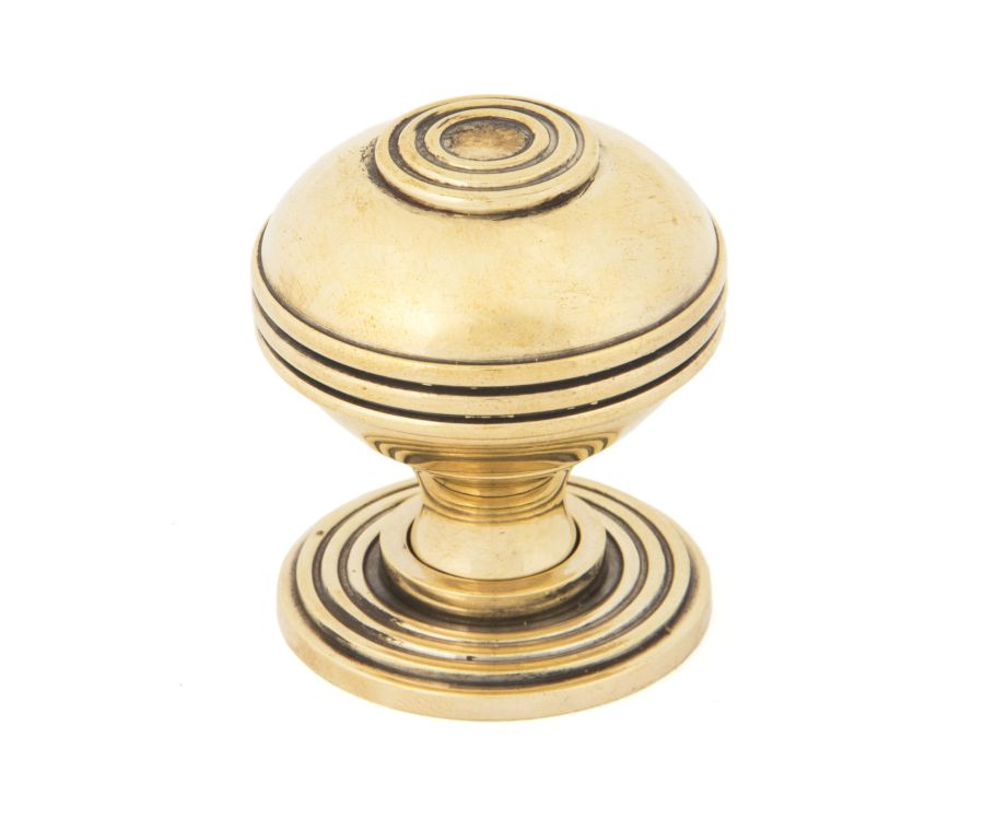 From the Anvil Aged Brass Large Prestbury Cupboard Knob | 83896