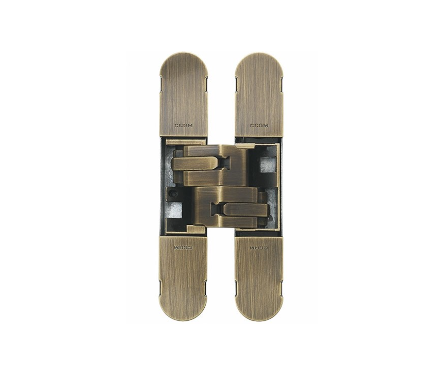 Ceam Antique Satin Bronze 160mm 3D Concealed Hinge 1131 | CI001131BRS00