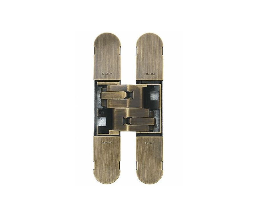 Ceam Antique Satin Bronze 130mm 3D Concealed Hinge 1230 | CI001230BRS00