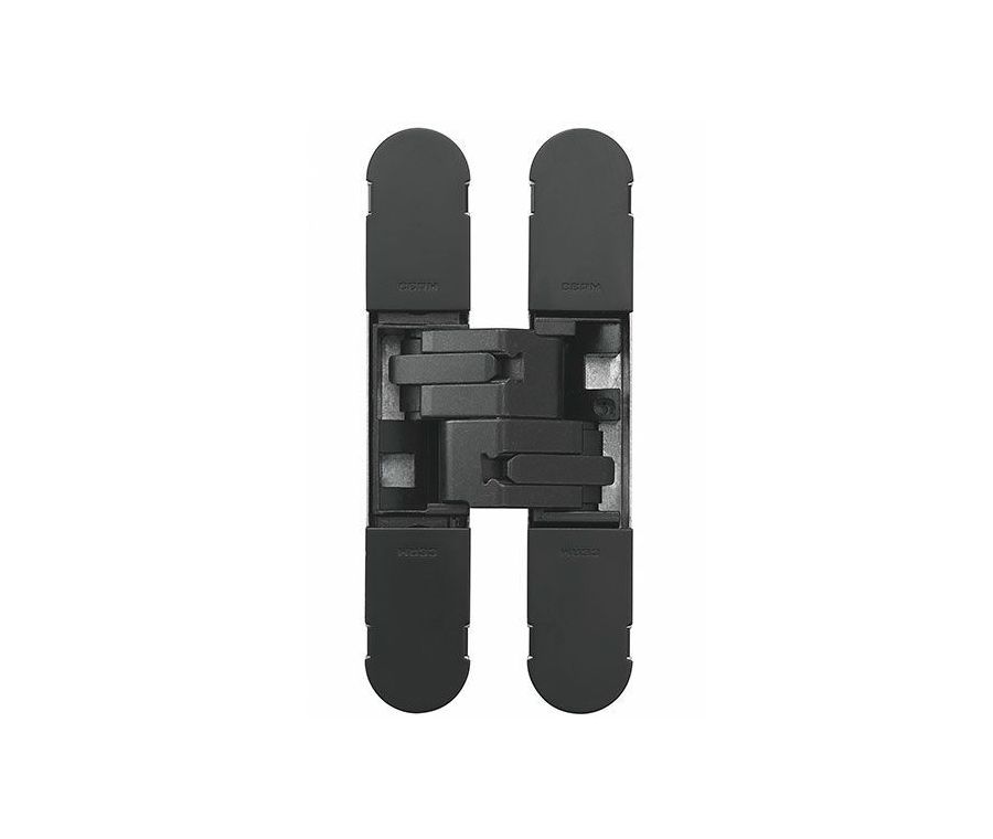 Ceam Matt Black 130mm 3D Concealed Hinge 1230 | CI001230VNO00