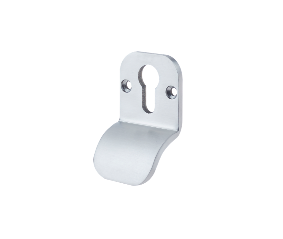 83 x 50mm SS316 Marine Grade Satin Stainless Steel Euro Face Fix Cylinder Pull | CPULLRDSS6FF