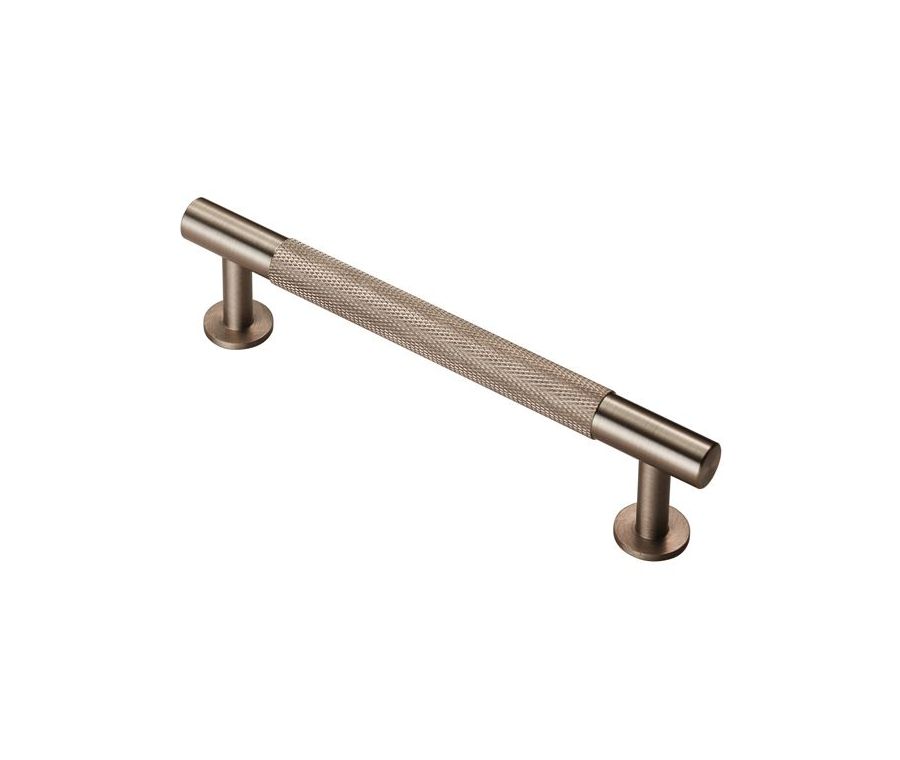 Satin Nickel 158mm Knurled Pull Handle | FTD700BSN