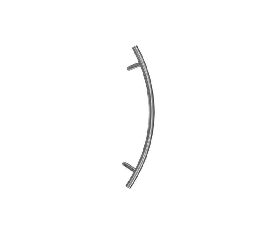 800mm Marine 316 Satin Stainless Steel Bolt Through 32mm Offset Pull Handle | HAB11