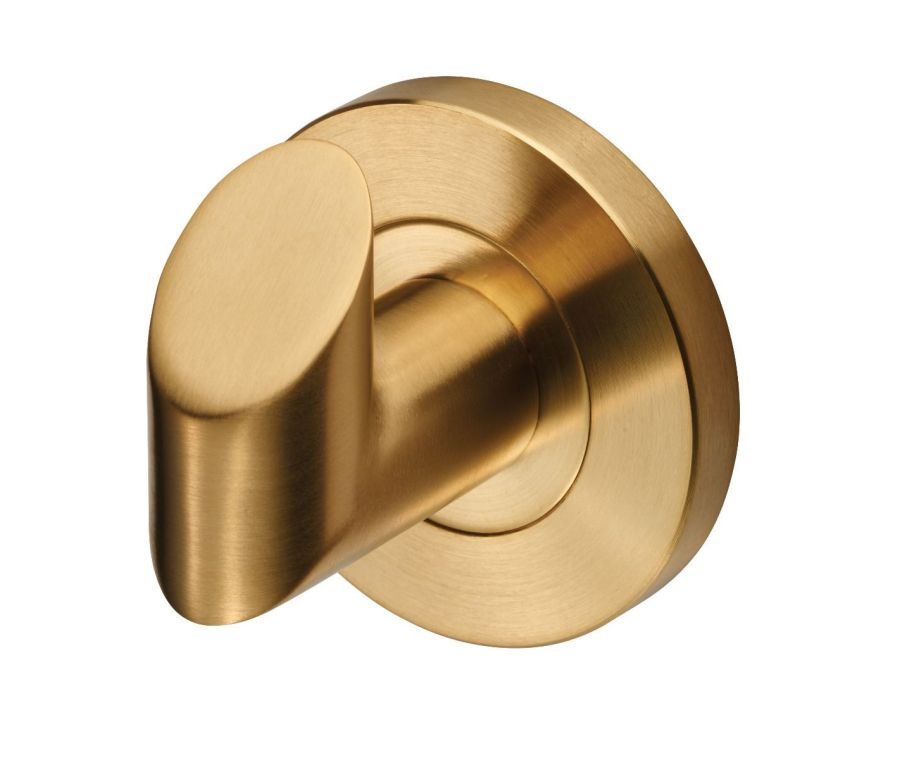 Deleau Satin Brass Steel Robe Hooks | LX03SPVD
