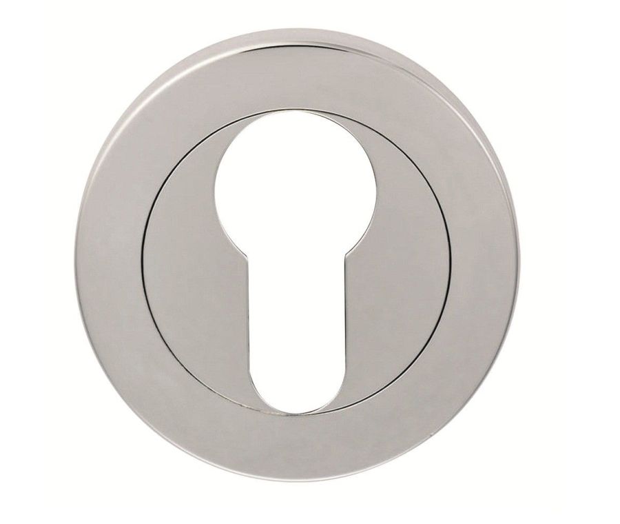 316 Marine Grade Satin Stainless Steel 50mm Euro Profile Escutcheon | SW102SSS