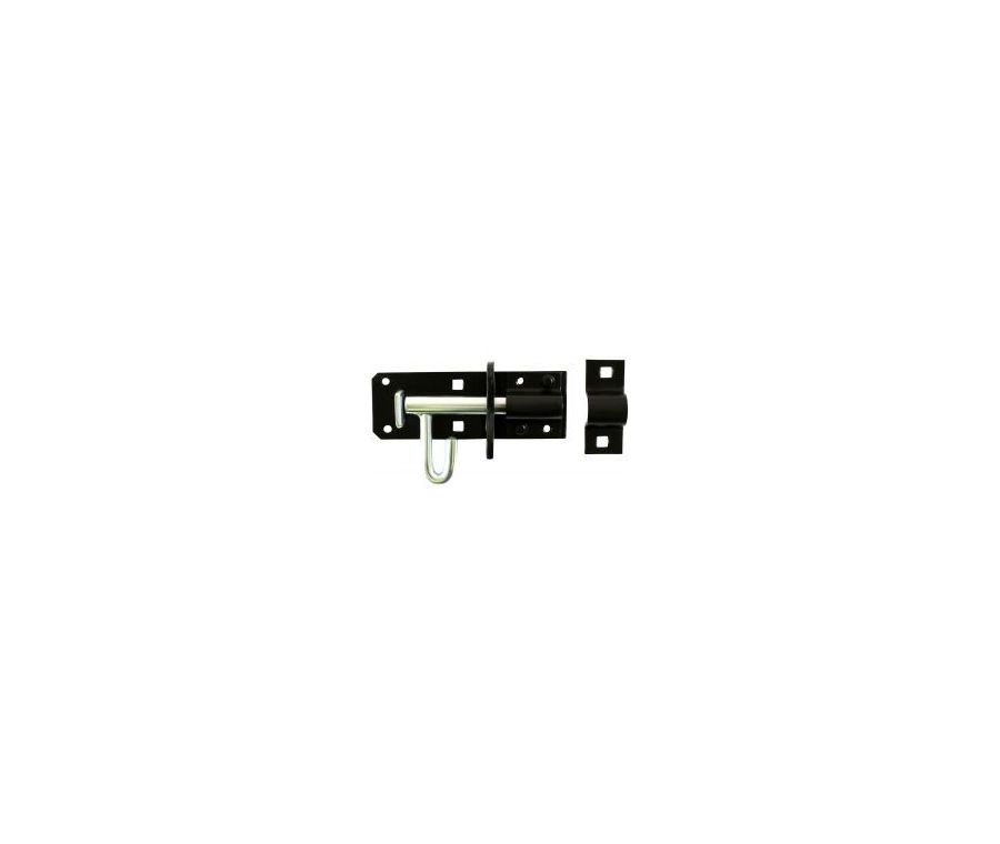 Only 200mm Black Japanned 'Brenton' Medium Padlock Bolt