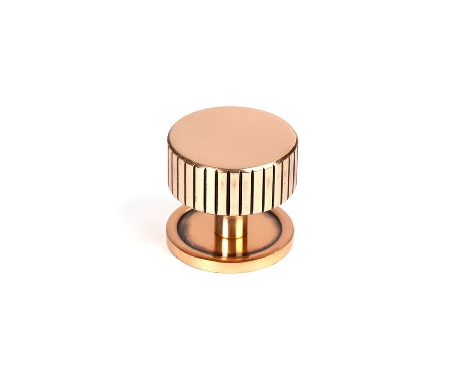 Anvil Polished Bronze Judd 38mm Cabinet Knob (Plain) | 50478