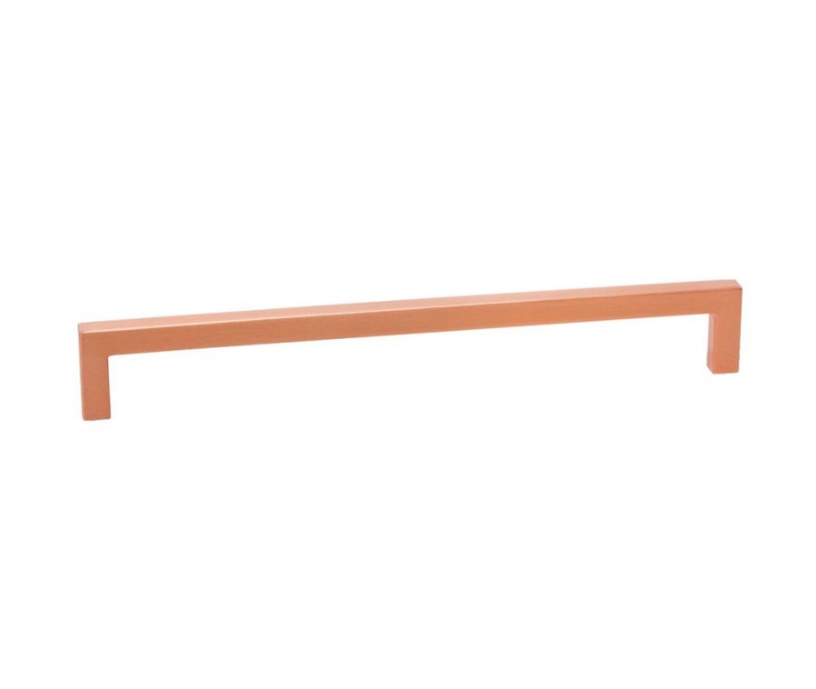 Brushed Satin Copper 492mm Square Cabinet Pull Handle | 108.66.379