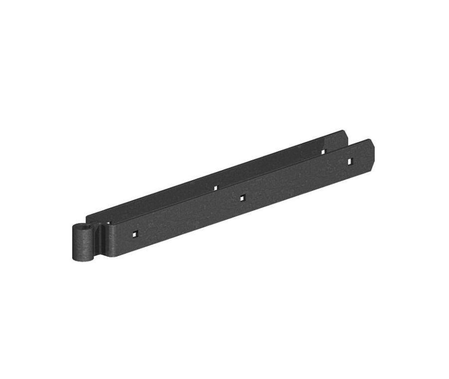 Premium 600mm Black Double Strap Band