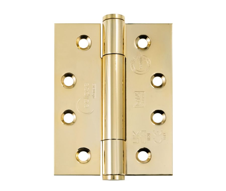 Eclipse Matt Polished Brass 102mm 4