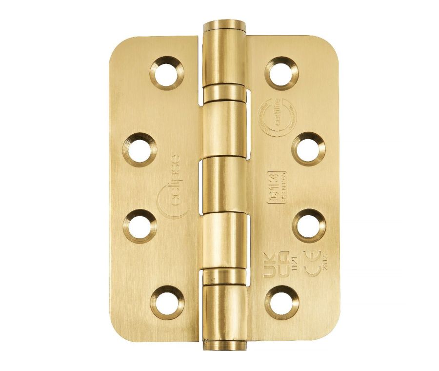 Eclipse Satin Brass 102mm 4
