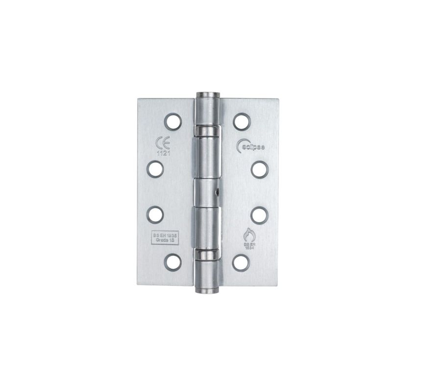 Eclipse Satin Chrome 102mm Grade 13 Steel BB Hinges  | 14975