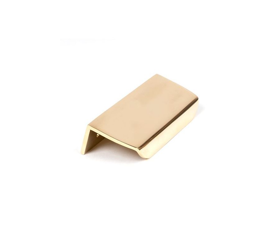 Polished Brass 100mm Moore Edge Pull | 50678