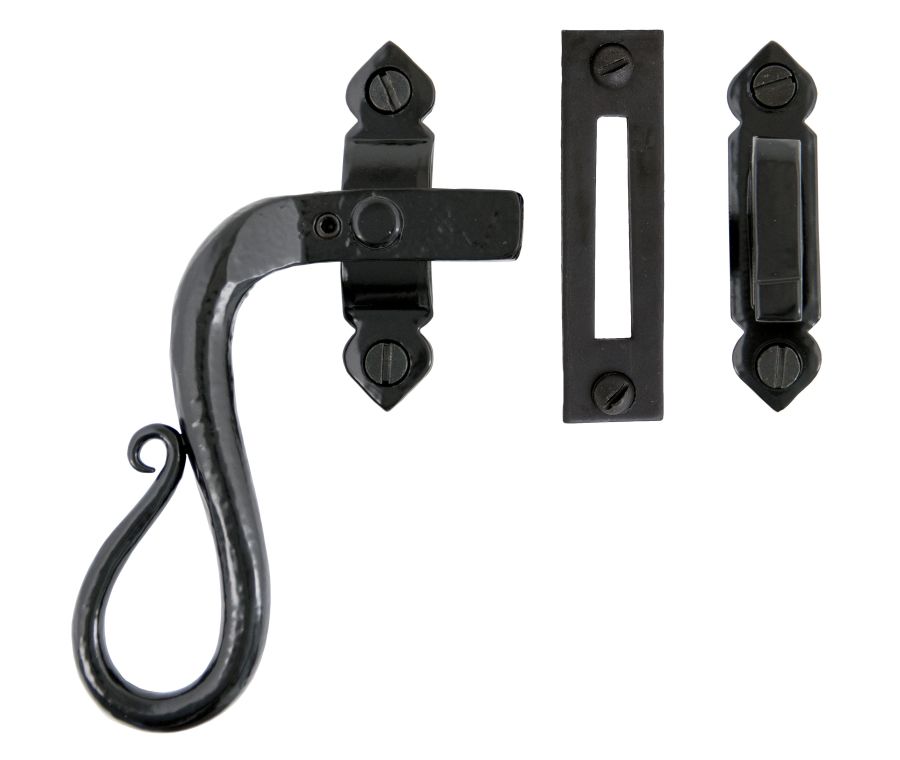From the Anvil Black Shepherds Crook Left Handed Locking Window Fastener | 33468
