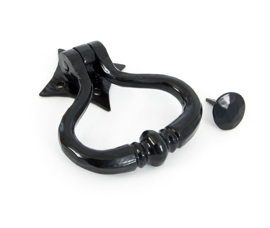 From the Anvil Black 101mm Shakespeare Door Knocker | 33839