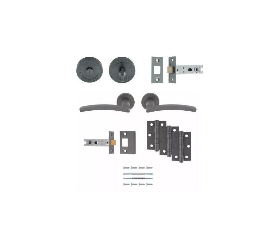 Anthracite Tavira Bathroom Pack - Ultimate Door Pack