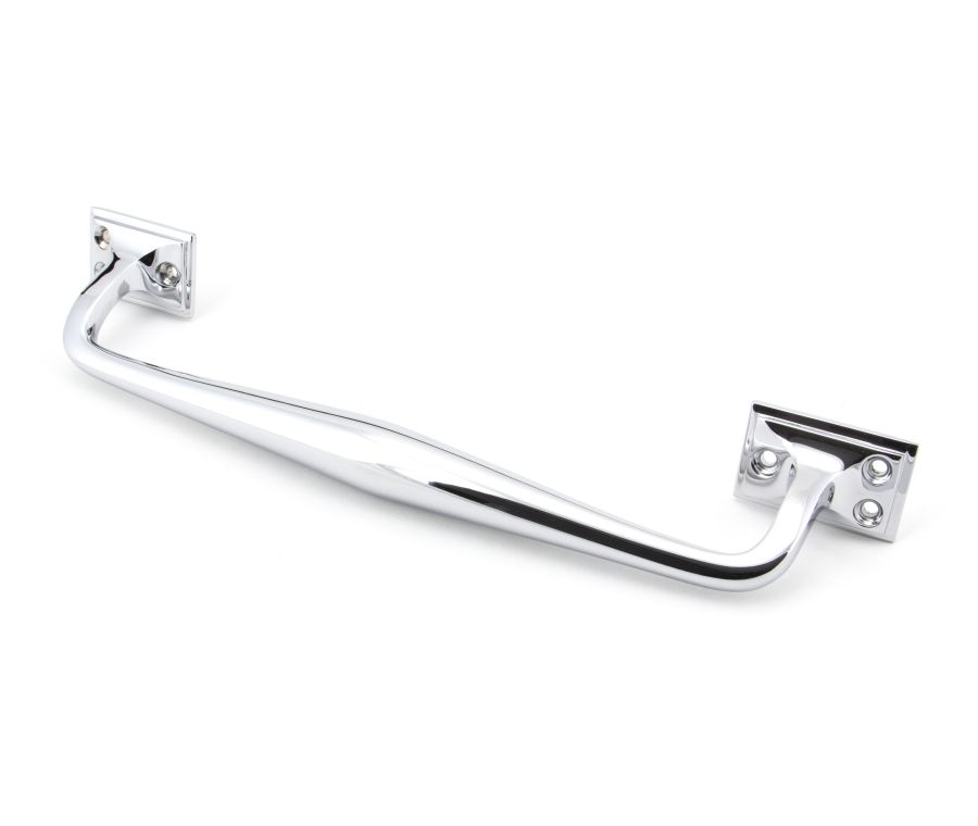 From the Anvil Polished Chrome Large Art Deco Pull Handle | 45457