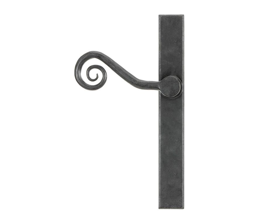 External Beeswax Monkeytail Slimline Lever Espag. Latch Set -LH | 46399L