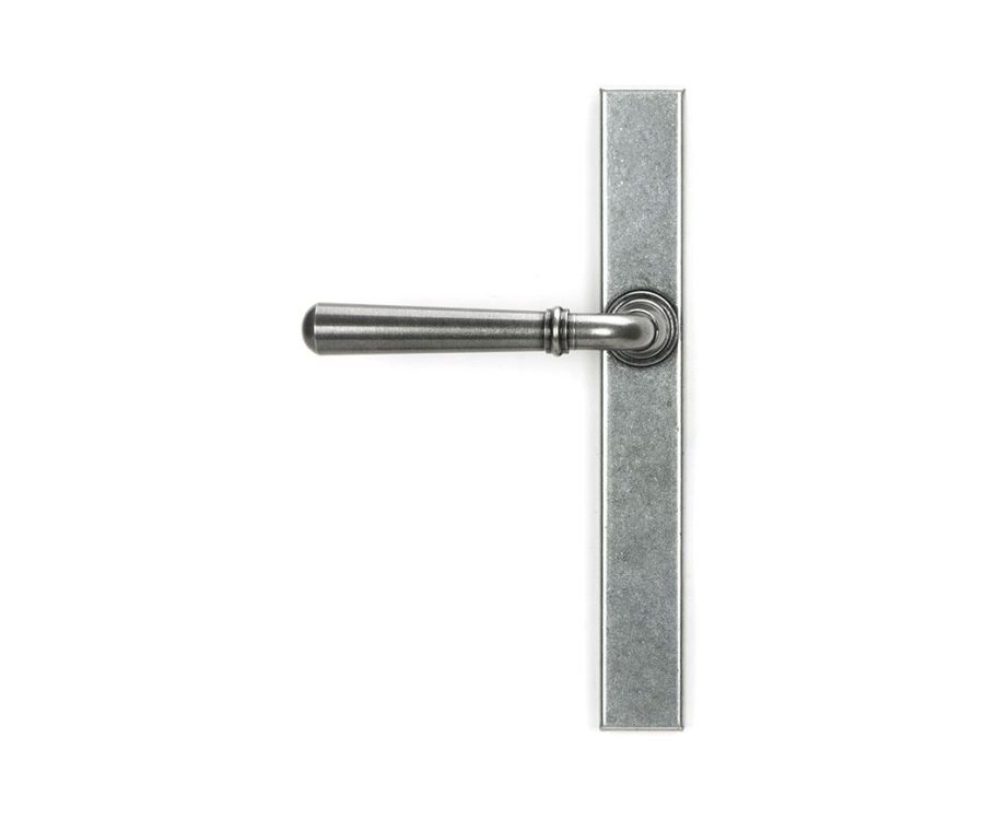 Set From the Anvil Pewter Slimline Espag. Lever Latch Furniture | 46412