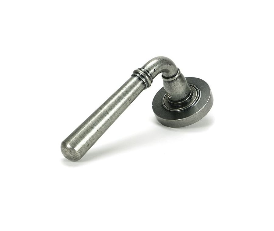 Set Anvil Pewter Newbury Lever on Plain rose | 46463 | 51330