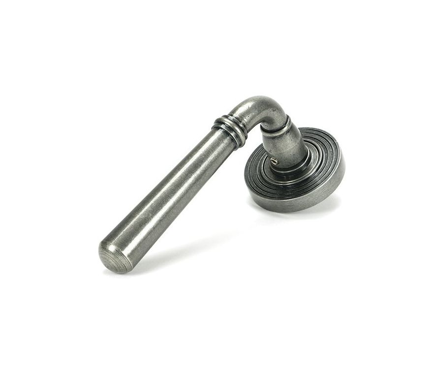 Set Pewter Newbury Lever on Beehive rose | 46469 | 51332