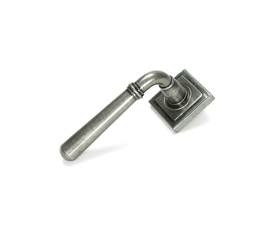 Set Pewter Newbury Lever on Square rose | 46470 | 51333