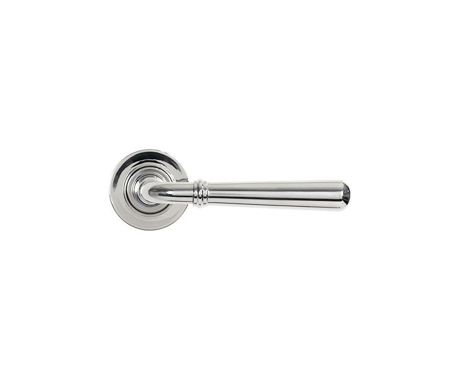 Set Polished SS (316) Newbury Lever on Plain rose | 46514 | 46540