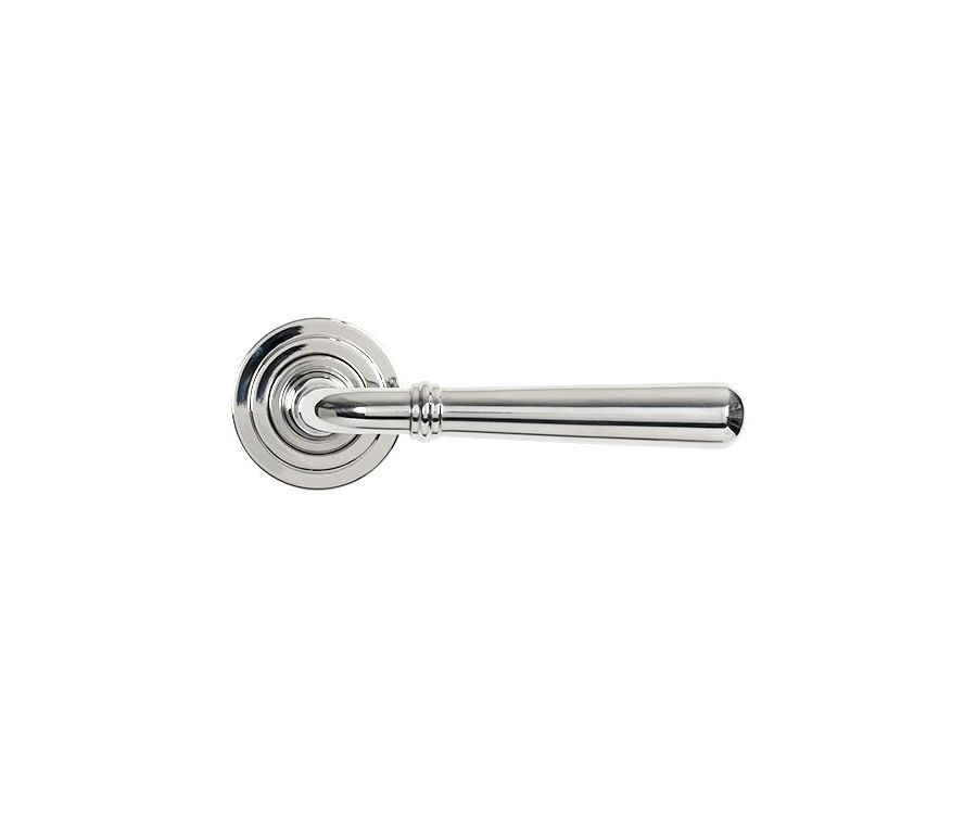Set Polished SS (316) Newbury Lever on Art Deco rose | 46515 | 46541