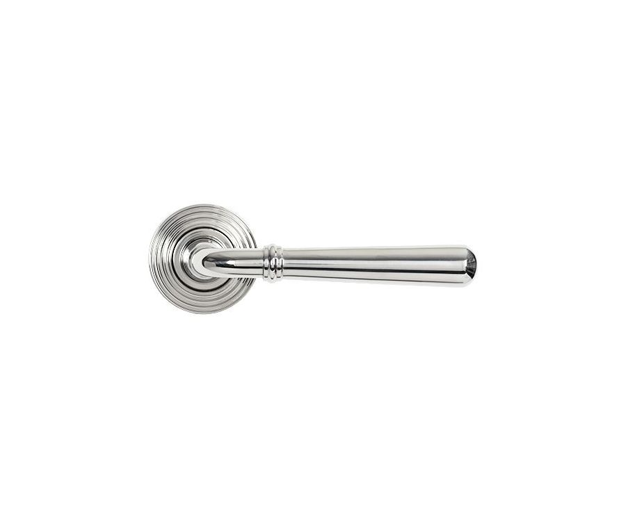 Set Polished SS (316) Newbury Lever on Beehive rose | 46516