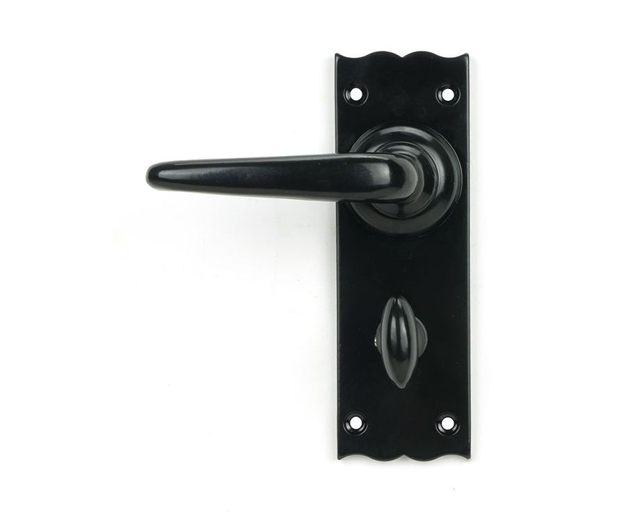 Black Oak Lever Bathroom Set | 46569