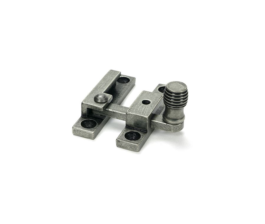 Pewter Beehive Quadrant Fastener - Narrow