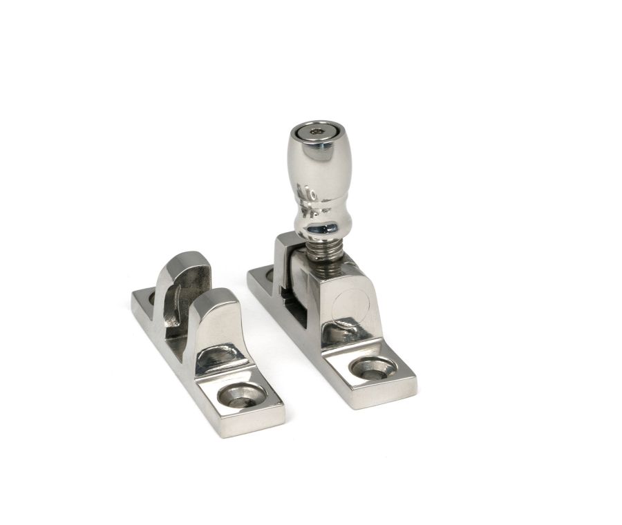 Polished Marine SS (316) Mushroom Brighton Fastener - Narrow (Square)  |  46625