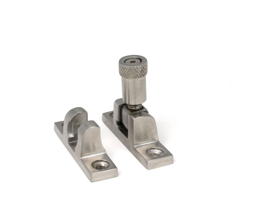 Satin Marine SS (316) Brompton Brighton Fastener - Narrow (Square)  |  46635