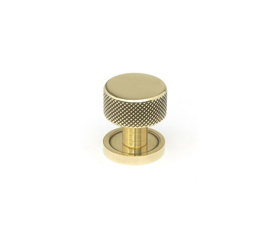 Anvil Aged Brass Brompton 25mm Cabinet Knob (plain) | 46814