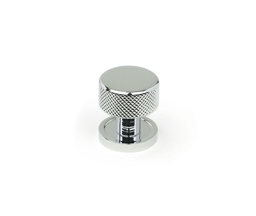 Anvil Polished Chrome Brompton 25mm Cabinet Knob (plain) | 46818