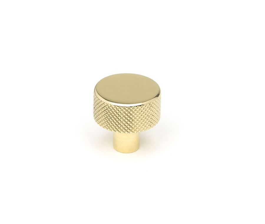 Anvil Polished Brass Brompton 25mm Cabinet Knob| 46820