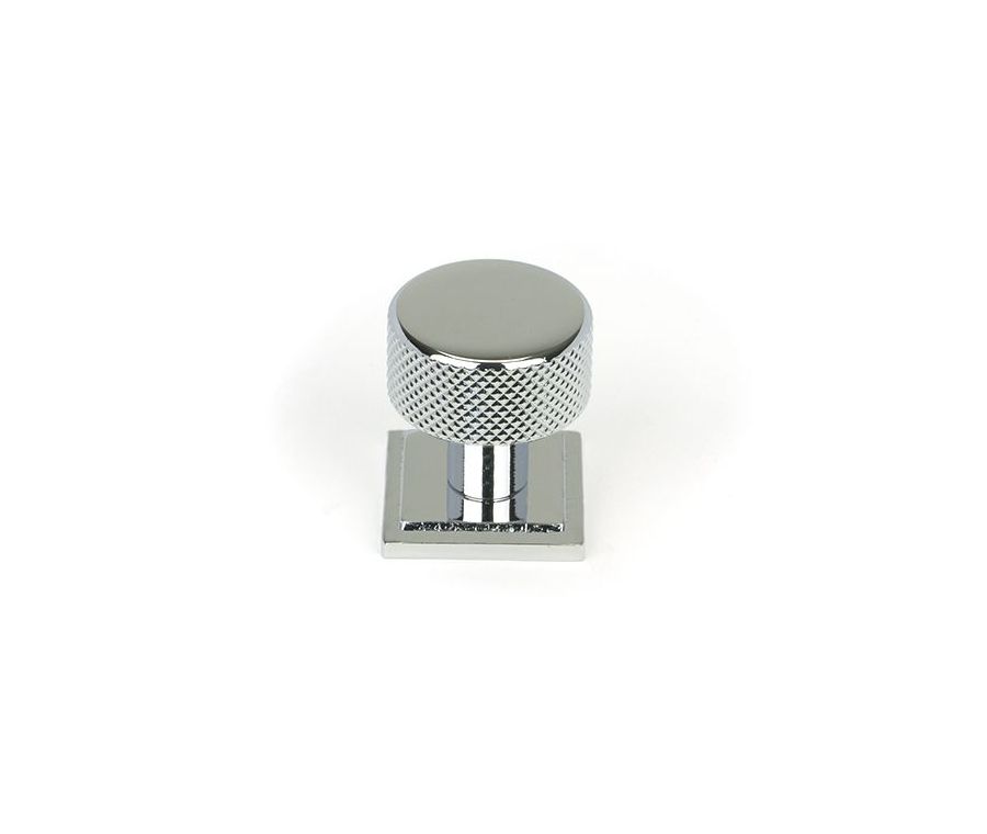 Anvil Polished Chrome Brompton 25mm Cabinet Knob (Square) | 46821