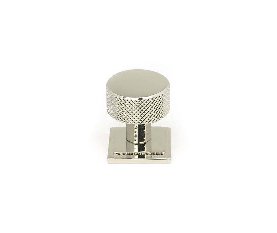 Anvil Polished Nickel Brompton 25mm Cabinet Knob (Square) | 46825
