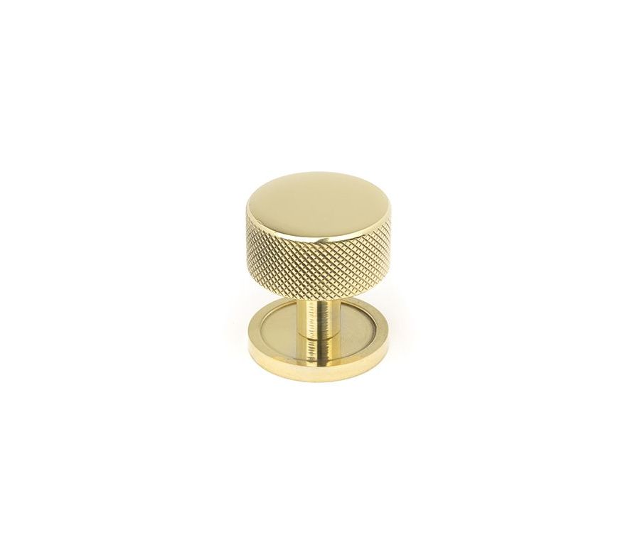 Anvil Polished Brass Brompton 32mm Cabinet Knob (plain) | 46828