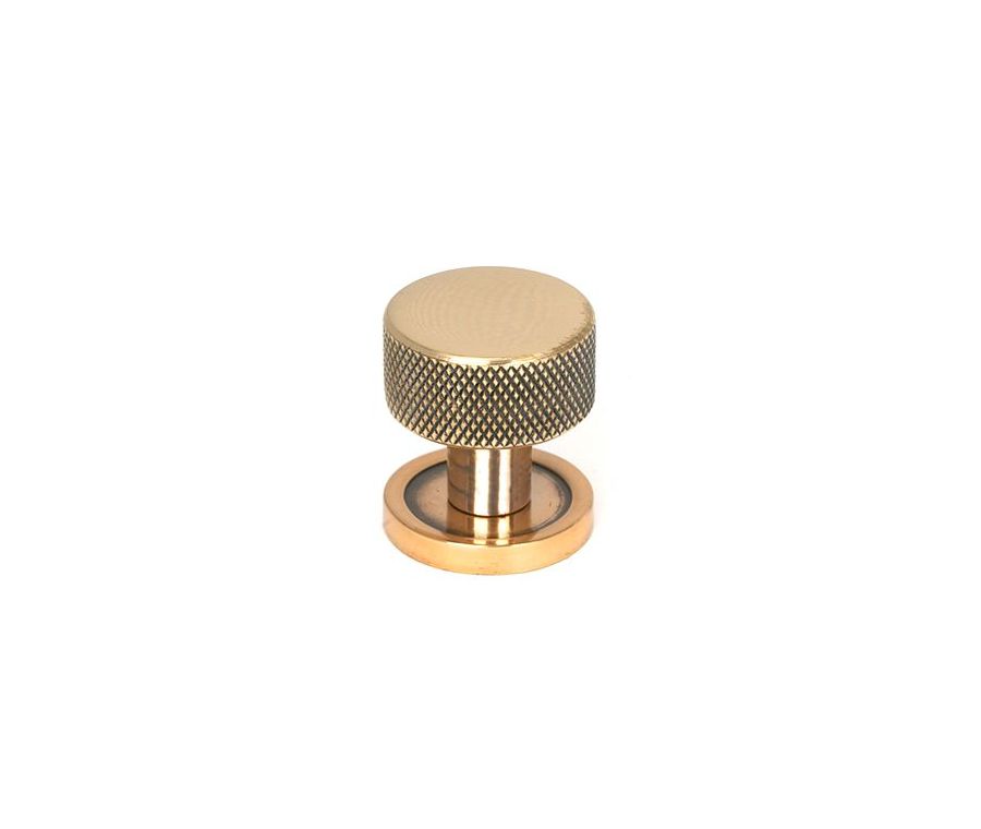 Anvil Polished Bronze Brompton 25mm Cabinet Knob (plain) | 46830
