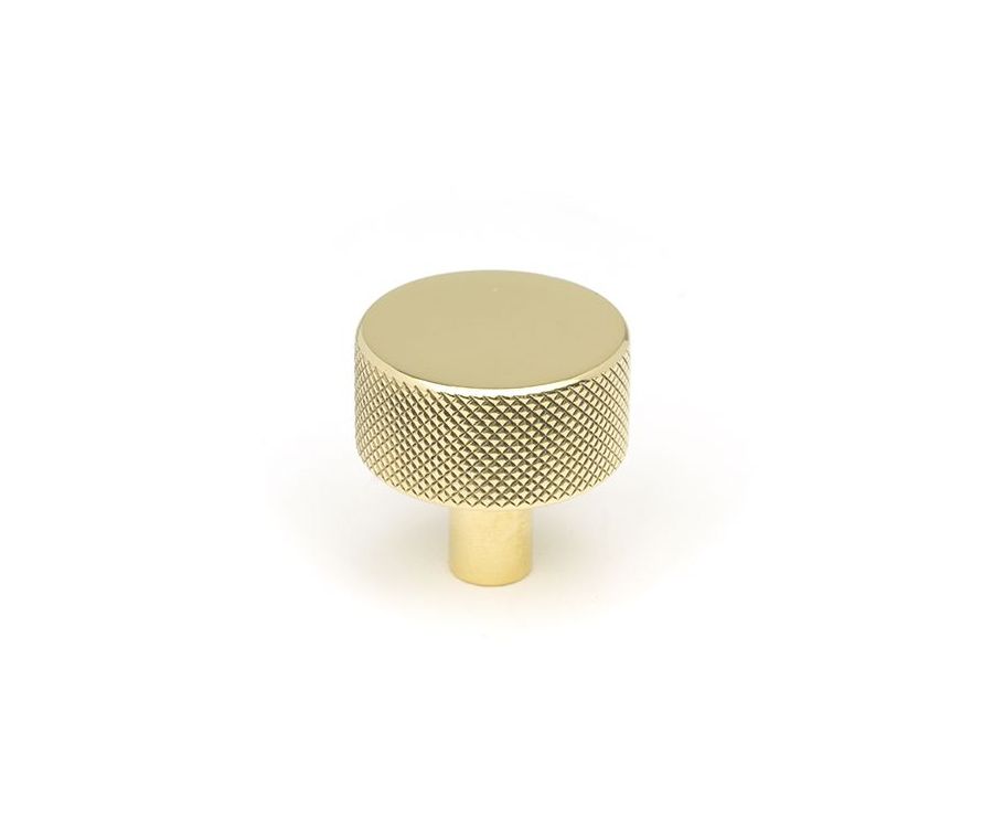 Anvil Polished Brass Brompton 32mm Cabinet Knob| 46832