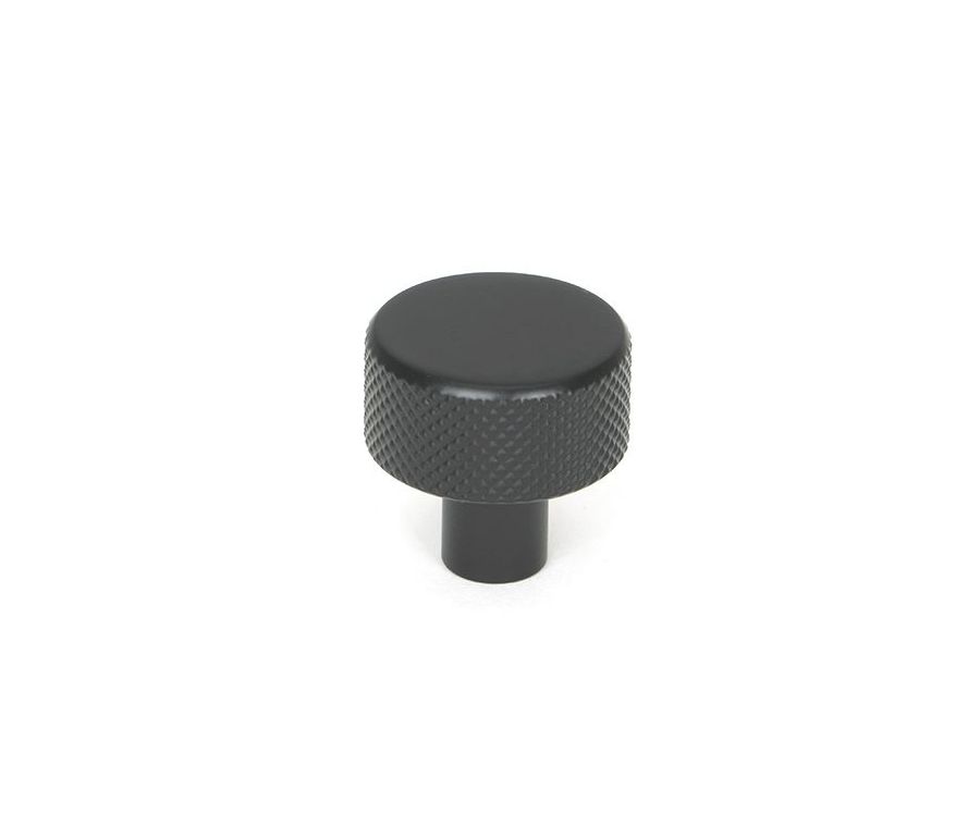 Anvil Matt Black Brompton 25mm Cabinet Knob| 46839
