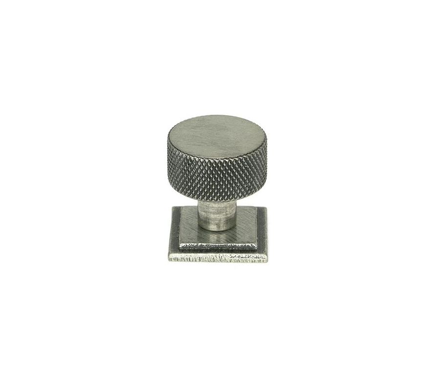 Anvil Pewter Brompton 25mm Cabinet Knob (Square) | 46845