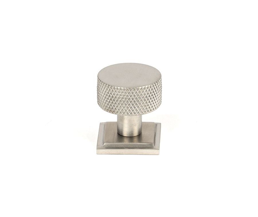 Anvil Satin SS Brompton 25mm Cabinet Knob (Square) | 46853