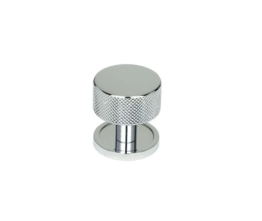 Anvil Polished Chrome Brompton 32mm Cabinet Knob (plain) | 46858