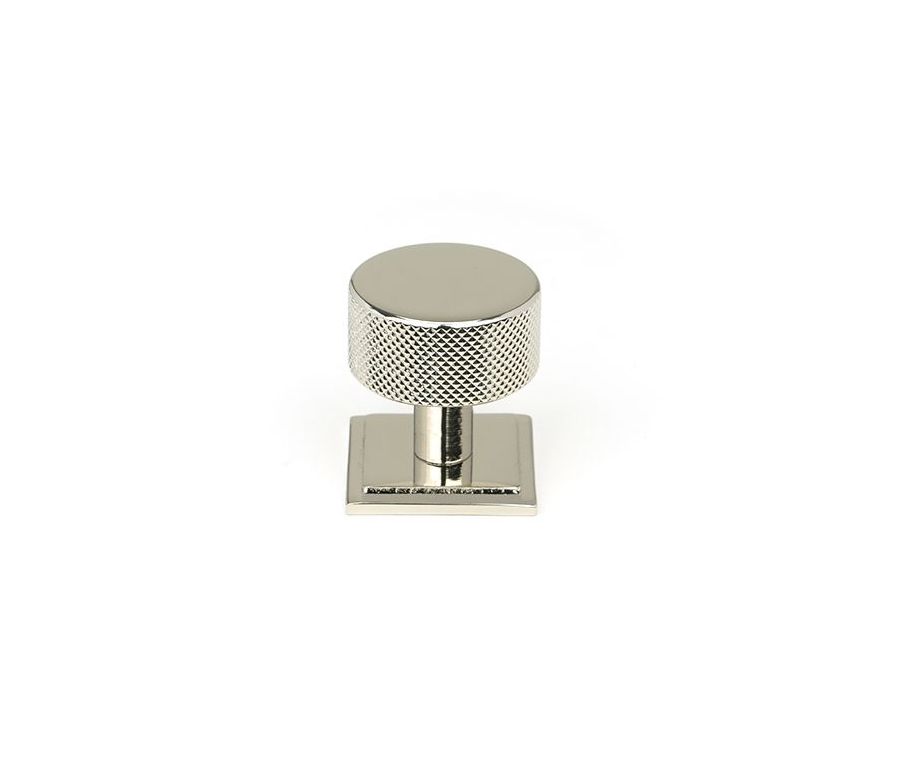 Anvil Polished Nickel Brompton 32mm Cabinet Knob (Square) | 46865